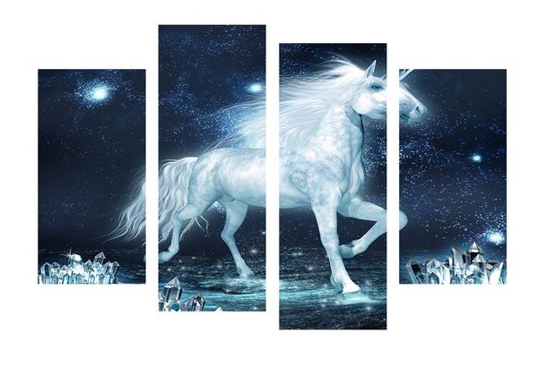 4pcs/set unframed white unicorn horse fantasy hd print on canvas wall art picture for home and living room decor
4pcs/set unframed white unicorn horse fantasy hd print on canvas wall art picture for home and living room decor