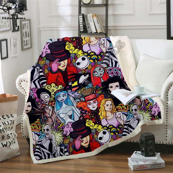 plstar cosmos halloween horror movie scream team zombie brid blanket 3d print sherpa blanket on bed home textiles style-1
plstar cosmos halloween horror movie scream team zombie brid blanket 3d print sherpa blanket on bed home textiles style-1