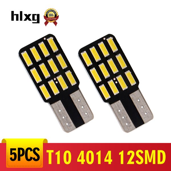 hlxg 5pcs t10 canbus w5w 4014 smd led wedge light plate license 168 194 2825 bulbs error car side wedge light
hlxg 5pcs t10 canbus w5w 4014 smd led wedge light plate license 168 194 2825 bulbs error car side wedge light