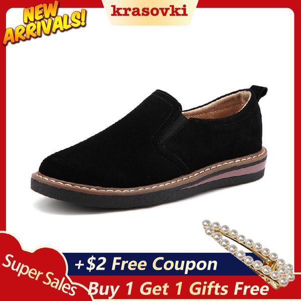 krasovki single shoes dropshipping suede flat with spring autumn frosted leather lace small leather shoes low flat oxford, Black
krasovki single shoes dropshipping suede flat with spring autumn frosted leather lace small leather shoes low flat oxford, Black