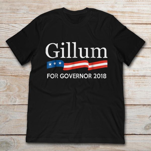 brand america gillum for governor 2018 t-shirt 2019 men's short sleeve t-shirt, White;black
brand america gillum for governor 2018 t-shirt 2019 men's short sleeve t-shirt, White;black