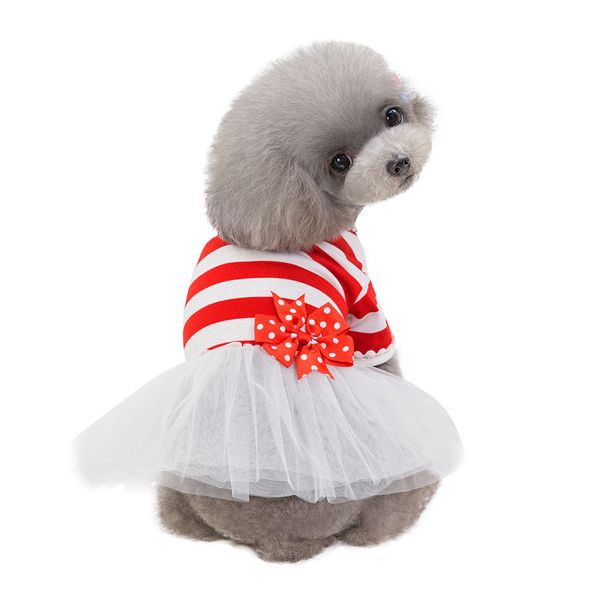 cute striped dog skirt bowknot short sleeve new summer clothes for chihuahua pet summer clothing vestidos para perras
cute striped dog skirt bowknot short sleeve new summer clothes for chihuahua pet summer clothing vestidos para perras