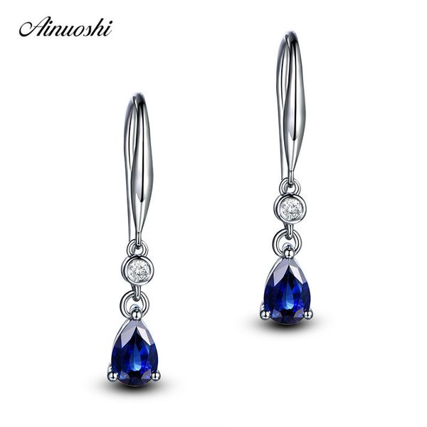 ainoushi 1 carat pear cut blue sona ear hook earrings 925 sterling silver women ear hook earrings wedding party jewlery gifts y200106, Golden;silver
ainoushi 1 carat pear cut blue sona ear hook earrings 925 sterling silver women ear hook earrings wedding party jewlery gifts y200106, Golden;silver