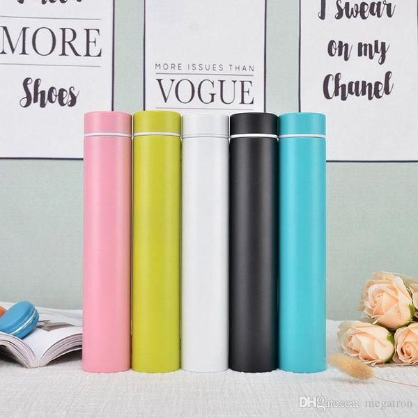 280ml из нержавеющей стали тонких вакуумного термос чашка 5 цвет изолированных питьевой воды бутылки чайника
280ml из нержавеющей стали тонких вакуумного термос чашка 5 цвет изолированных питьевой воды бутылки чайника