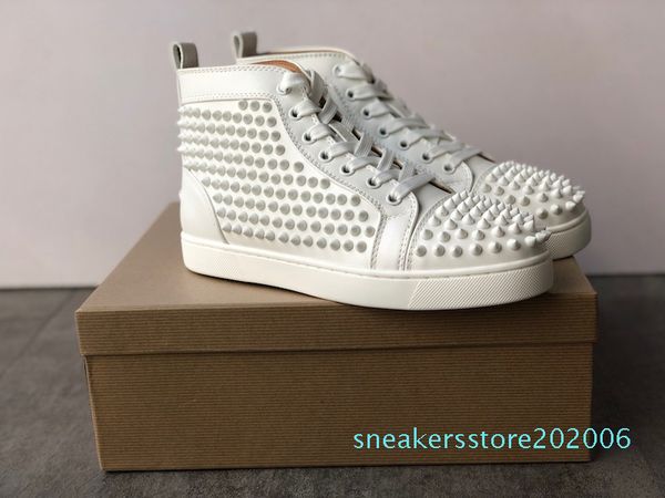 designer shoes studded spikes red bottom sneakers high pik pik spiked men shoes black white leather flat party shoes s06
designer shoes studded spikes red bottom sneakers high pik pik spiked men shoes black white leather flat party shoes s06