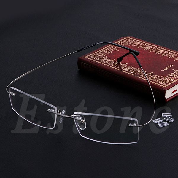 fashion metal rimless eye glasses eyeglasses spectacles frame eyewear frames f05, Black
fashion metal rimless eye glasses eyeglasses spectacles frame eyewear frames f05, Black