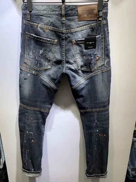 new fashion italian spot dye jeans skinny stretch ripped slim leg effect jeans jeans style street wear, Blue
new fashion italian spot dye jeans skinny stretch ripped slim leg effect jeans jeans style street wear, Blue