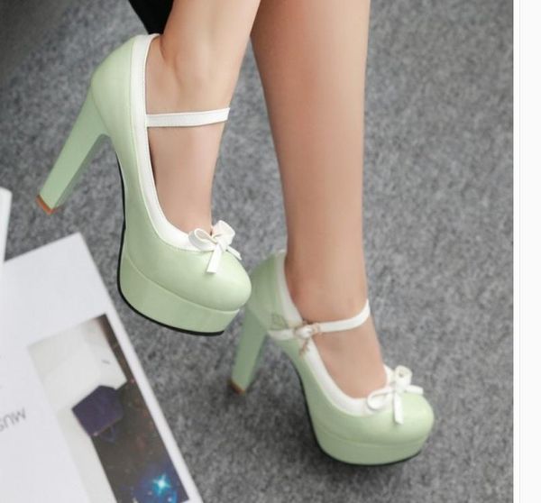 2020 spring and autumn with new style fashion high heel coarse heel round head bowknot waterproof table women's shoes @ernml615, Black
2020 spring and autumn with new style fashion high heel coarse heel round head bowknot waterproof table women's shoes @ernml615, Black