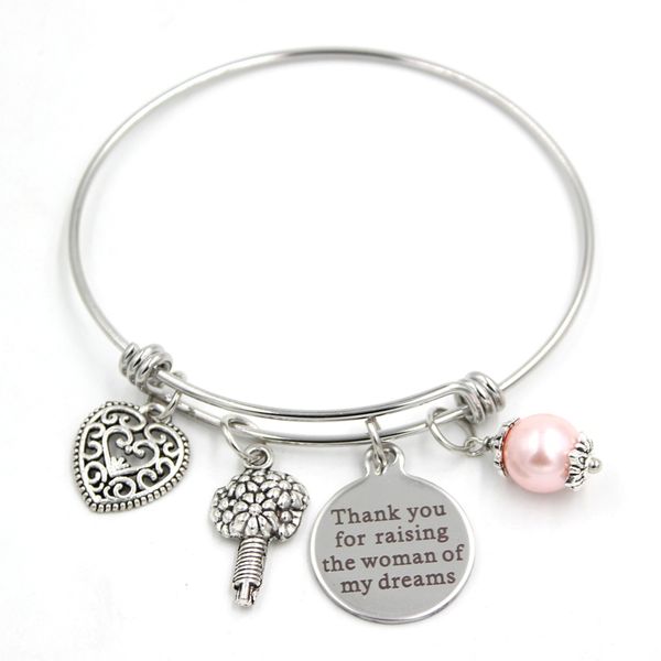 new arrival stainless steel jewelry expandable bangle bracelet mother of the bride bracelet wedding jewelry mother of the bride gifts, Golden;silver
new arrival stainless steel jewelry expandable bangle bracelet mother of the bride bracelet wedding jewelry mother of the bride gifts, Golden;silver