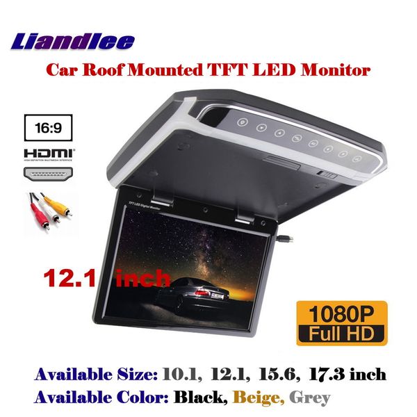 12.1 inch car flip down display / roof mounted monitor / overhead ceiling tft led screen 1080p hd color digital tv mp5 player
12.1 inch car flip down display / roof mounted monitor / overhead ceiling tft led screen 1080p hd color digital tv mp5 player