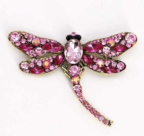 korean version of creative diamond dragonfly brooch alloy fashion electroplating insect women's corsage clothing accessories wholesale, Gray
korean version of creative diamond dragonfly brooch alloy fashion electroplating insect women's corsage clothing accessories wholesale, Gray