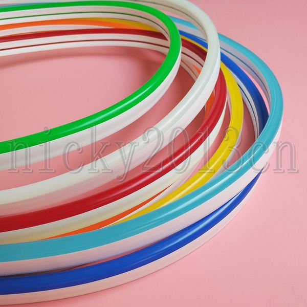 Супер Яркий 12 В 2835 LED Неоновая Трубка Flex Strip Rope Light Силикагель 8 мм * 16 мм 120LEDs / м IP67 Во
Супер Яркий 12 В 2835 LED Неоновая Трубка Flex Strip Rope Light Силикагель 8 мм * 16 мм 120LEDs / м IP67 Во