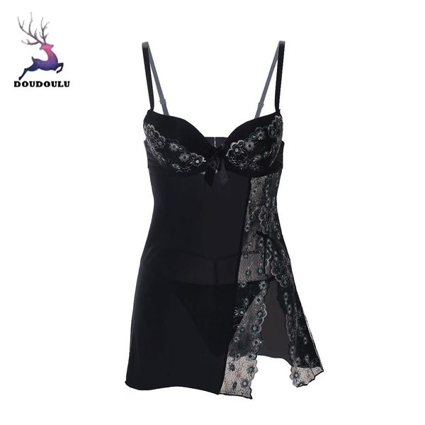 doudoulu 2019 fashion women sleepwear underwear nightwear lace lingerie dress+briefs g-string women sleepwears nightgown #ew, Black;red
doudoulu 2019 fashion women sleepwear underwear nightwear lace lingerie dress+briefs g-string women sleepwears nightgown #ew, Black;red