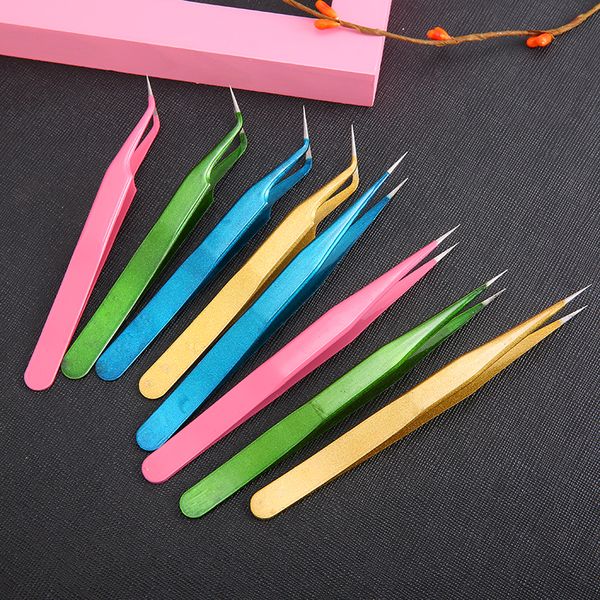 2pcs/1set straight & curved tweezers nippers false eyelash extension stainless steel pointed clip nail art nippers makeup tools, Silver
2pcs/1set straight & curved tweezers nippers false eyelash extension stainless steel pointed clip nail art nippers makeup tools, Silver