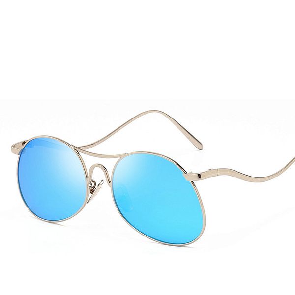 2019 new round pilot sunglasses men mirror shades metal vintage fashion women clear lens punk sun glasses clear uv400 fml, White;black
2019 new round pilot sunglasses men mirror shades metal vintage fashion women clear lens punk sun glasses clear uv400 fml, White;black