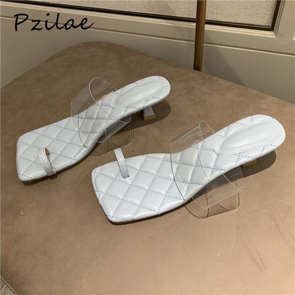 pzilae women summer slippers 2020 fashion ladies square head med heel flip flops new design pvc strap women sandals slippers, Black
pzilae women summer slippers 2020 fashion ladies square head med heel flip flops new design pvc strap women sandals slippers, Black
