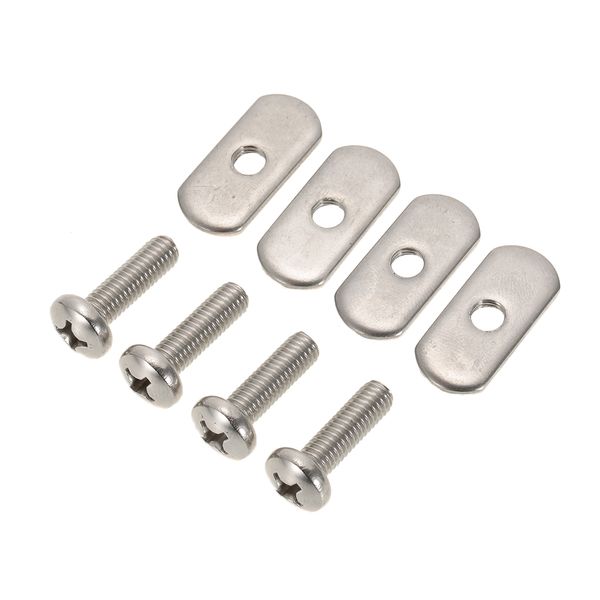 4 set stainless steel kayak rail track screws boat kayaks accessories track nuts hardware gear mounting replacement boats rails
4 set stainless steel kayak rail track screws boat kayaks accessories track nuts hardware gear mounting replacement boats rails