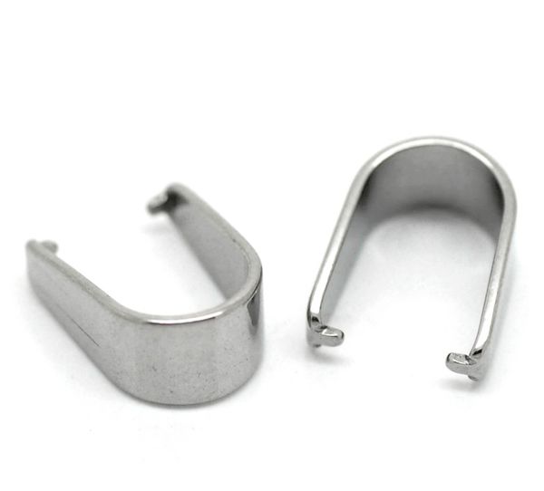 30pcs silver tone stainless steel pinch clips bail connectors 13x10mm diy jewelry findings components high quality, Blue;slivery
30pcs silver tone stainless steel pinch clips bail connectors 13x10mm diy jewelry findings components high quality, Blue;slivery