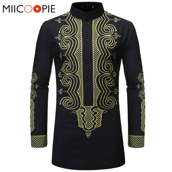 classic traditional african shirt men fashion casual gold printed mandarin collar men dress shirts long sleeve camisas hombre, White;black
classic traditional african shirt men fashion casual gold printed mandarin collar men dress shirts long sleeve camisas hombre, White;black