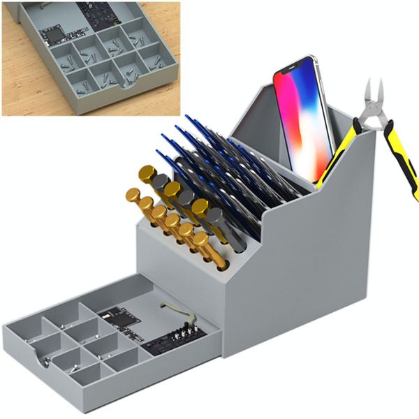 multifunctional toolbox mobile phone repair deskfinishing storage box screwdriver parts box with drawer tool
multifunctional toolbox mobile phone repair deskfinishing storage box screwdriver parts box with drawer tool