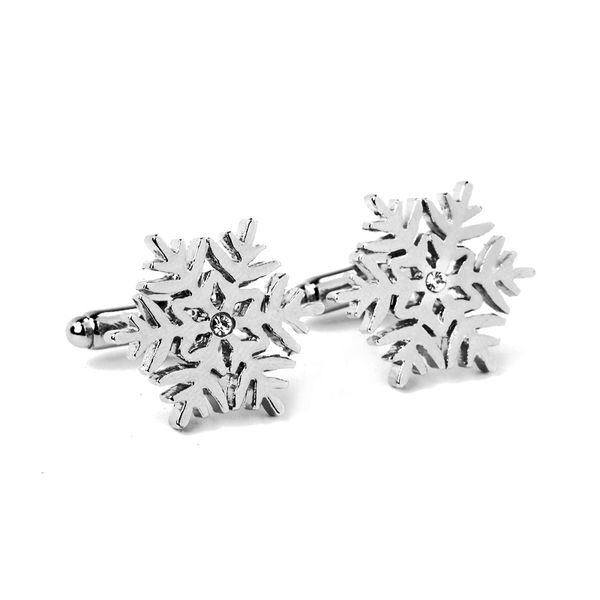 exquisite snowflake flower cufflinks for mens shirt brand cuff buttons hollow grooved cuff links christmas cufflinks jewelry, Silver;golden 
exquisite snowflake flower cufflinks for mens shirt brand cuff buttons hollow grooved cuff links christmas cufflinks jewelry, Silver;golden
