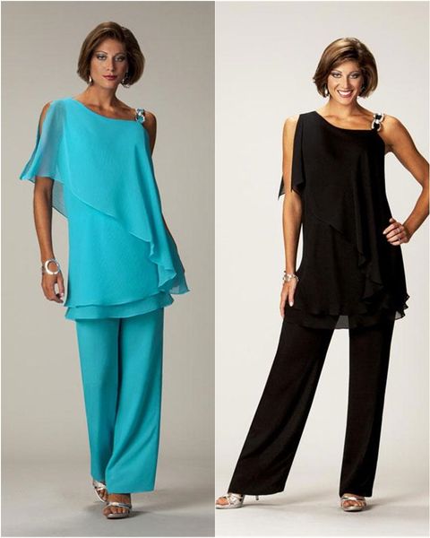 black two pieces chiffon mother of the bride pant suits for wedding one shoulder tiered pants suit plus size formal dresses evenin222t, Black;red
black two pieces chiffon mother of the bride pant suits for wedding one shoulder tiered pants suit plus size formal dresses evenin222t, Black;red