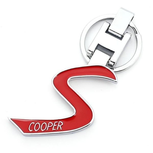 3d metal s emblem car keychain key ring for mini cooper s one jcw clubman countryman paceman r56 r55 r60 r61 f55 f56 f54 f60, Silver
3d metal s emblem car keychain key ring for mini cooper s one jcw clubman countryman paceman r56 r55 r60 r61 f55 f56 f54 f60, Silver