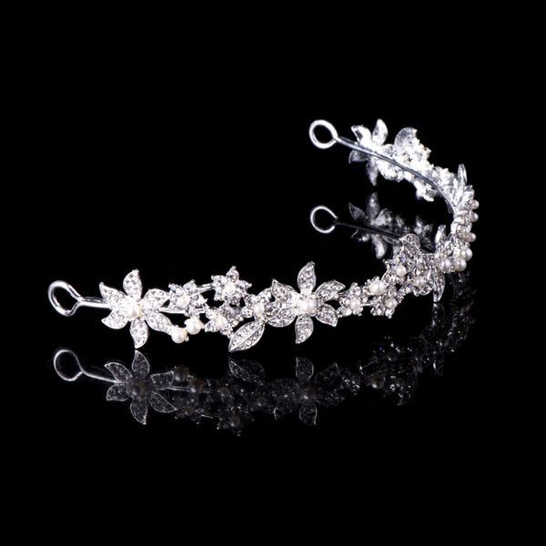 javrick 1pc bridal wedding flower tiara crown faux pearl rhinestone hair band headband prom silver color, Slivery;golden
javrick 1pc bridal wedding flower tiara crown faux pearl rhinestone hair band headband prom silver color, Slivery;golden