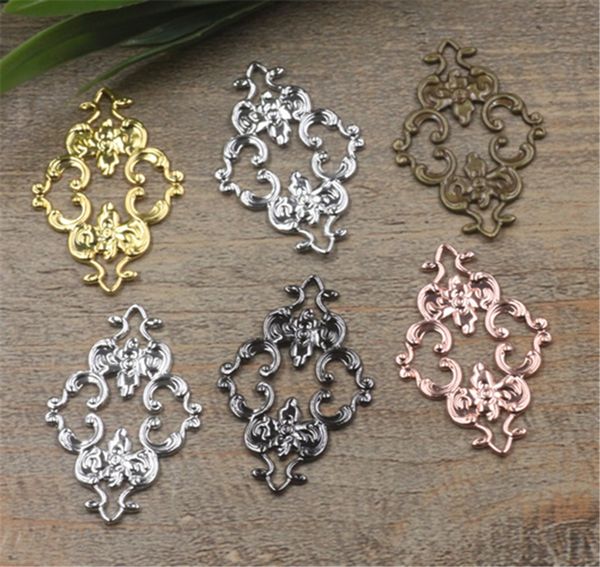 basehome 20pcs/lot 23x36mm vintage hollow flower motif pendant charms retro european flower findings for diy necklace, Bronze;silver
basehome 20pcs/lot 23x36mm vintage hollow flower motif pendant charms retro european flower findings for diy necklace, Bronze;silver