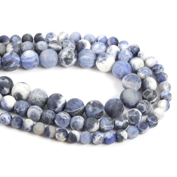 wholesale natural stone dull polish matte new blue sodalite round loose beads for jewelry making bracelet 4/6/8/10/12mm
wholesale natural stone dull polish matte new blue sodalite round loose beads for jewelry making bracelet 4/6/8/10/12mm