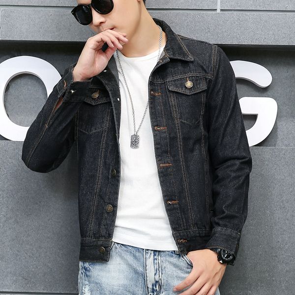 2019 spring new casual джинсовая куртка мужская молодежная мода культивирование simplicity сплошного цвета отворотом bomber jacket 4xl, Black;brown
2019 spring new casual джинсовая куртка мужская молодежная мода культивирование simplicity сплошного цвета отворотом bomber jacket 4xl, Black;brown