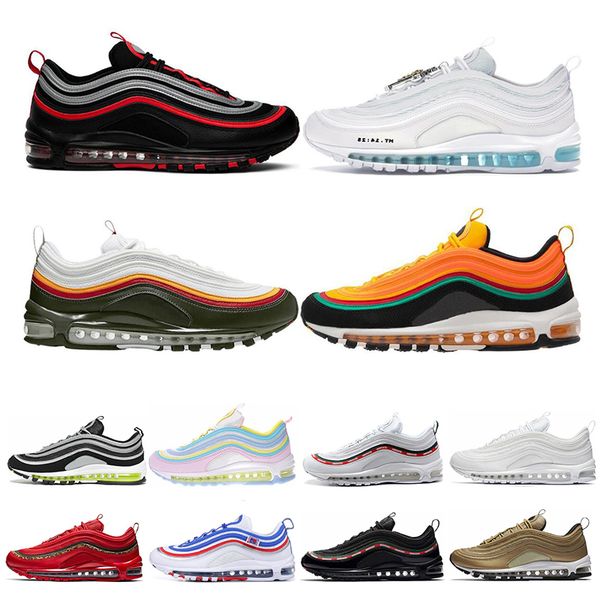 designer 97 mens womens running shoes triple mschf x inri jesus white balck reflective bred metallic gold 97s women sports sneakers 36-45
designer 97 mens womens running shoes triple mschf x inri jesus white balck reflective bred metallic gold 97s women sports sneakers 36-45