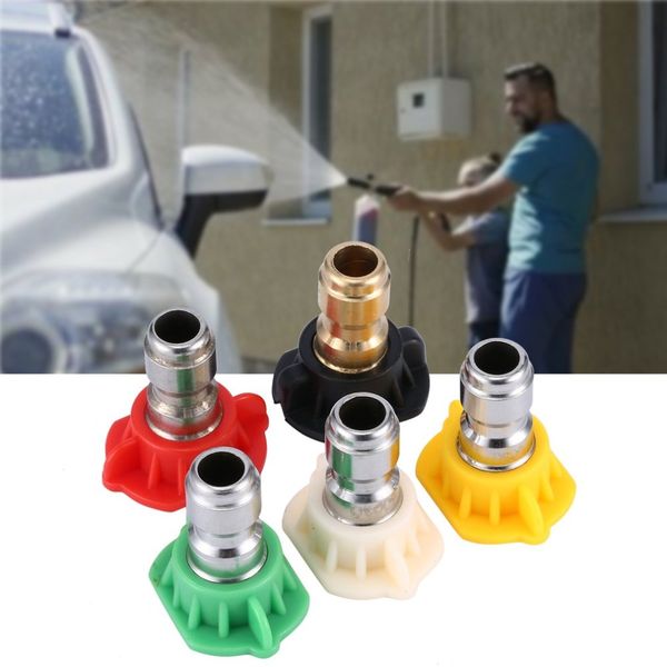 new 5pcs pressure washer gun washer nozzle high pressure water gun irrigation spray nozzles water spray tip
new 5pcs pressure washer gun washer nozzle high pressure water gun irrigation spray nozzles water spray tip