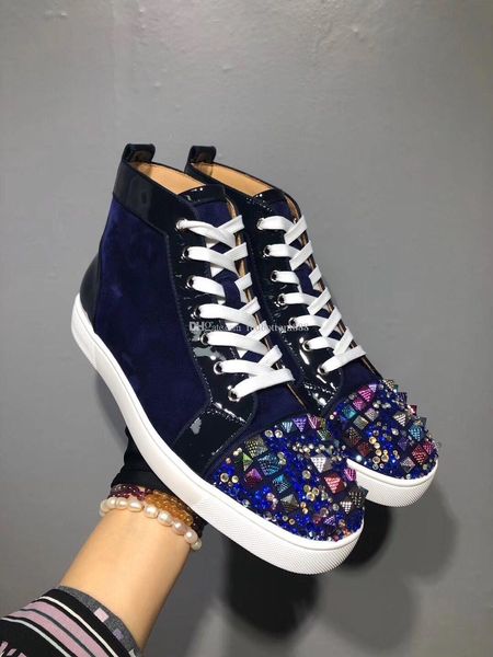 suede leather studs red bottom sneakers mens casual shoes04 women high r strass flats luxury fashion red sole walking
suede leather studs red bottom sneakers mens casual shoes04 women high r strass flats luxury fashion red sole walking