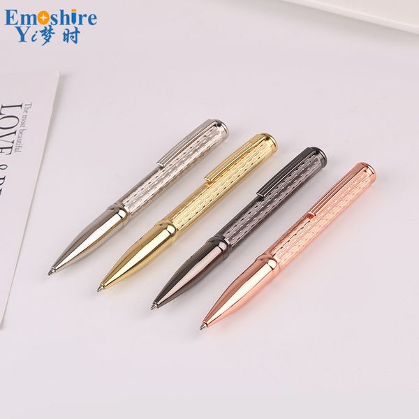 full metal rotating ballpoint pen business creative advertising gift pen custom logo ball for new year company gifts p874, Blue;orange
full metal rotating ballpoint pen business creative advertising gift pen custom logo ball for new year company gifts p874, Blue;orange