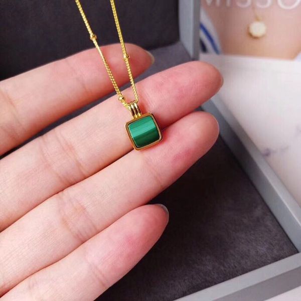natural malachite crystal stone collar necklace square 925 sterling silver choker women ball chain necklace jewelry
natural malachite crystal stone collar necklace square 925 sterling silver choker women ball chain necklace jewelry