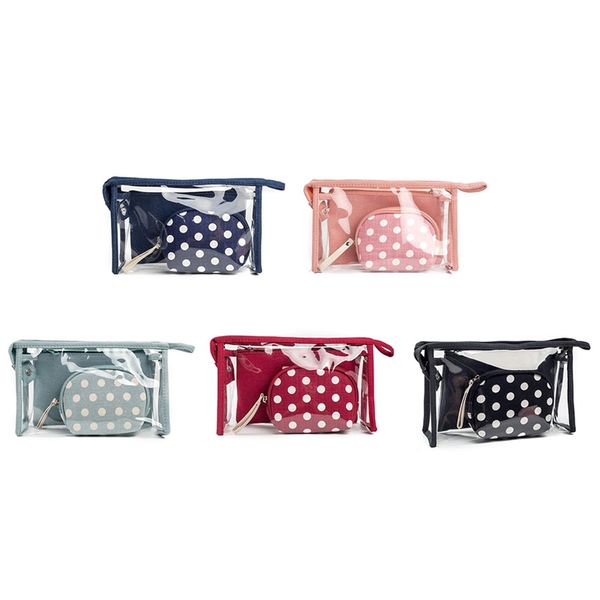 3 pcs/set women clear cosmetic bags pvc travel bath toiletry wash organizer beauty makeup necessary case make up accessories
3 pcs/set women clear cosmetic bags pvc travel bath toiletry wash organizer beauty makeup necessary case make up accessories