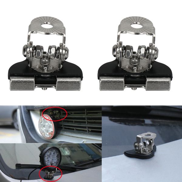 pair mounting bracket piller hood stainless steel led light bar clamp piller holder for suv truck sedan hatchback
pair mounting bracket piller hood stainless steel led light bar clamp piller holder for suv truck sedan hatchback