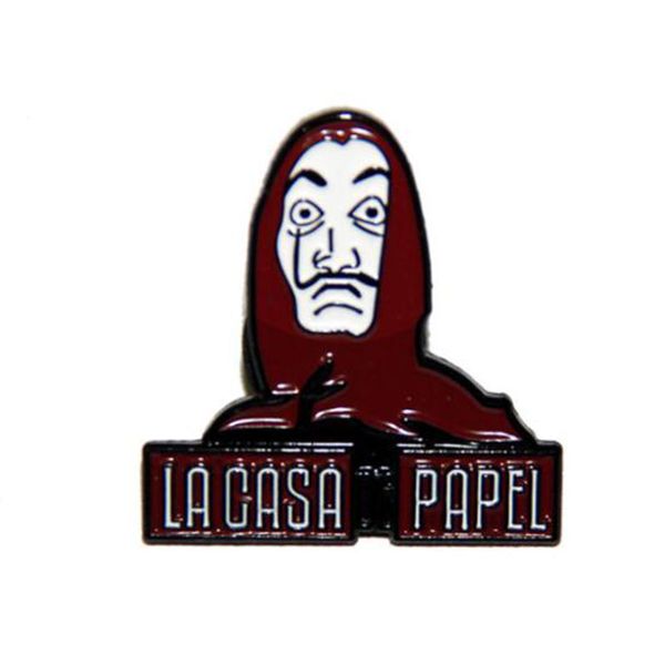 12pcs fashion la casa de papel pin enamel brooch the house of paper money heist salvador dali pins and brooches backpack badge, Gray
12pcs fashion la casa de papel pin enamel brooch the house of paper money heist salvador dali pins and brooches backpack badge, Gray