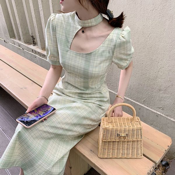 new vintage охладиться зеленый плед пузырь длина рукава платье для женщин в 2020 году летом, White;black
new vintage охладиться зеленый плед пузырь длина рукава платье для женщин в 2020 году летом, White;black