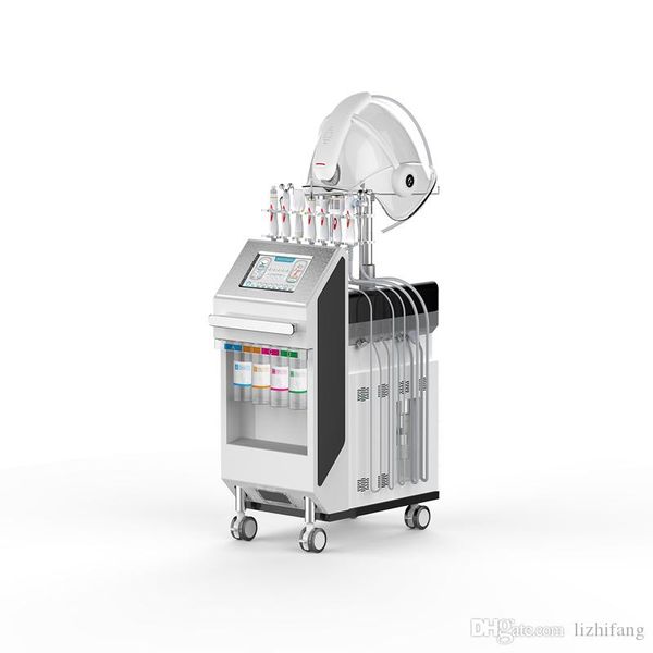 9 in 1 multifunction led therapy aqua facial cleansing oxygen machine/2019 new skin spa facial machine skin care beauty equipment, Black;white
9 in 1 multifunction led therapy aqua facial cleansing oxygen machine/2019 new skin spa facial machine skin care beauty equipment, Black;white