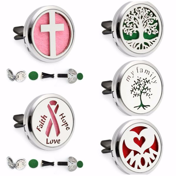 tree of life cross mom heart ribbon magnet 30mm car diffuser locket removable vent clip perfume locket 10pcs pads, Silver
tree of life cross mom heart ribbon magnet 30mm car diffuser locket removable vent clip perfume locket 10pcs pads, Silver