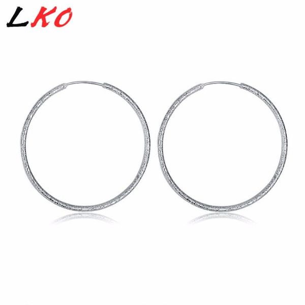 lko popular hoop earrings silver plated earring wedding jewelry accessories fashion big circle silver women earrings, Golden;silver
lko popular hoop earrings silver plated earring wedding jewelry accessories fashion big circle silver women earrings, Golden;silver