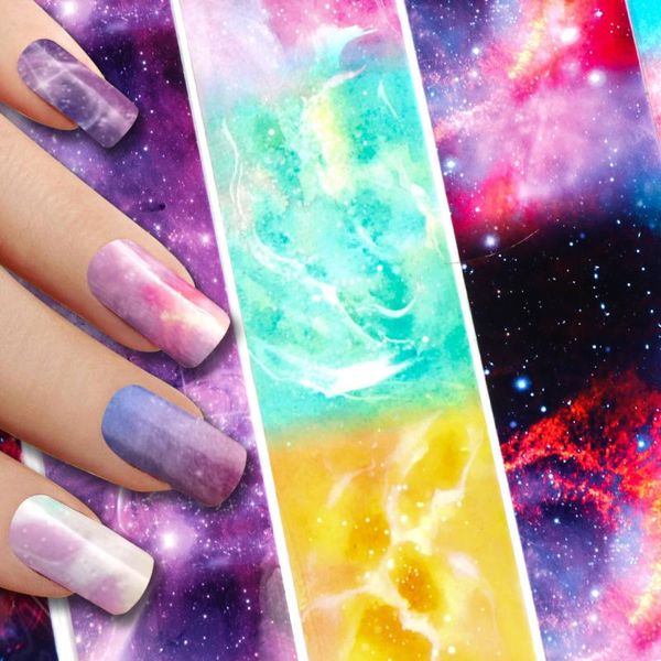 5pcs colorful flower lace marble stickers on nails foil transfer starry sky summer sliders diy art tips manicure nail art decals, Black
5pcs colorful flower lace marble stickers on nails foil transfer starry sky summer sliders diy art tips manicure nail art decals, Black