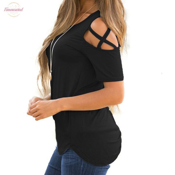 new short sleeve summer women t shirts 2020 solid female t shirt womtn off shoulder casual tees shirt plus size, White
new short sleeve summer women t shirts 2020 solid female t shirt womtn off shoulder casual tees shirt plus size, White