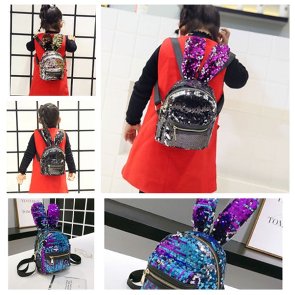 new 4 color sequin backpack cute rabbit backpack children's backpacks fashion girls single-shoulder bag storage bag t2d5026
new 4 color sequin backpack cute rabbit backpack children's backpacks fashion girls single-shoulder bag storage bag t2d5026