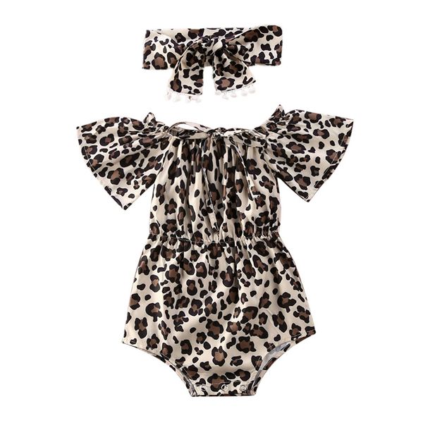 0-24m infant baby kid girl ruffle leopard print romper playsuit headband toddler fashion clothes summer jumpsuit clothes, Blue
0-24m infant baby kid girl ruffle leopard print romper playsuit headband toddler fashion clothes summer jumpsuit clothes, Blue