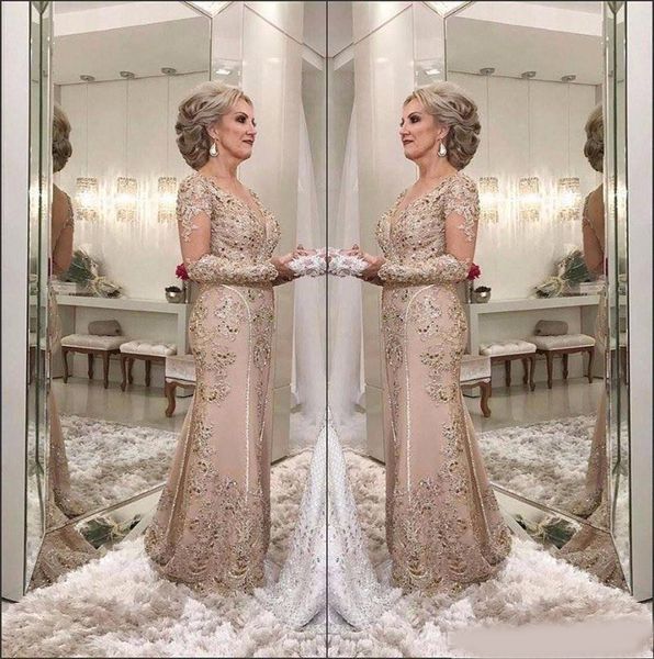 luxury mother of the bride dresses v neck long sleeves crystal beaded mermaid lace applique plus size party evening wedding guest gowns, Black;red
luxury mother of the bride dresses v neck long sleeves crystal beaded mermaid lace applique plus size party evening wedding guest gowns, Black;red