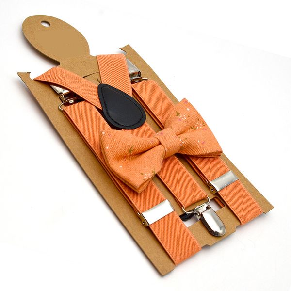 2019 new children's suspenders + printing bow tie suit boys and girls trendy straps pupils sling, Black;white
2019 new children's suspenders + printing bow tie suit boys and girls trendy straps pupils sling, Black;white