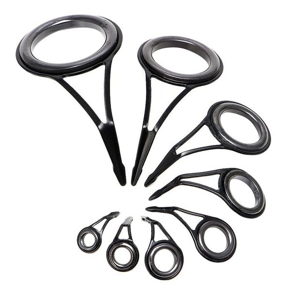 8 pcs/set fishing rod guides tip fish 5-18mm dia pole repair kit line rings eyes set rings frame rod reel combo
8 pcs/set fishing rod guides tip fish 5-18mm dia pole repair kit line rings eyes set rings frame rod reel combo